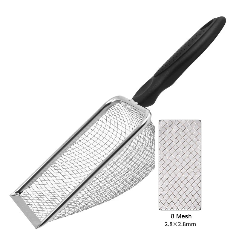 Pet Cleaning Tools - Stainless Steel Tank Shovel Net