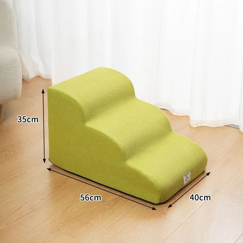 Non-Slip Memory Foam Sponge Pet Ramp Ladder