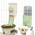 Hanging Automatic Pet Food Feeder with 30oz Bowl and 500ml Water Dispenser