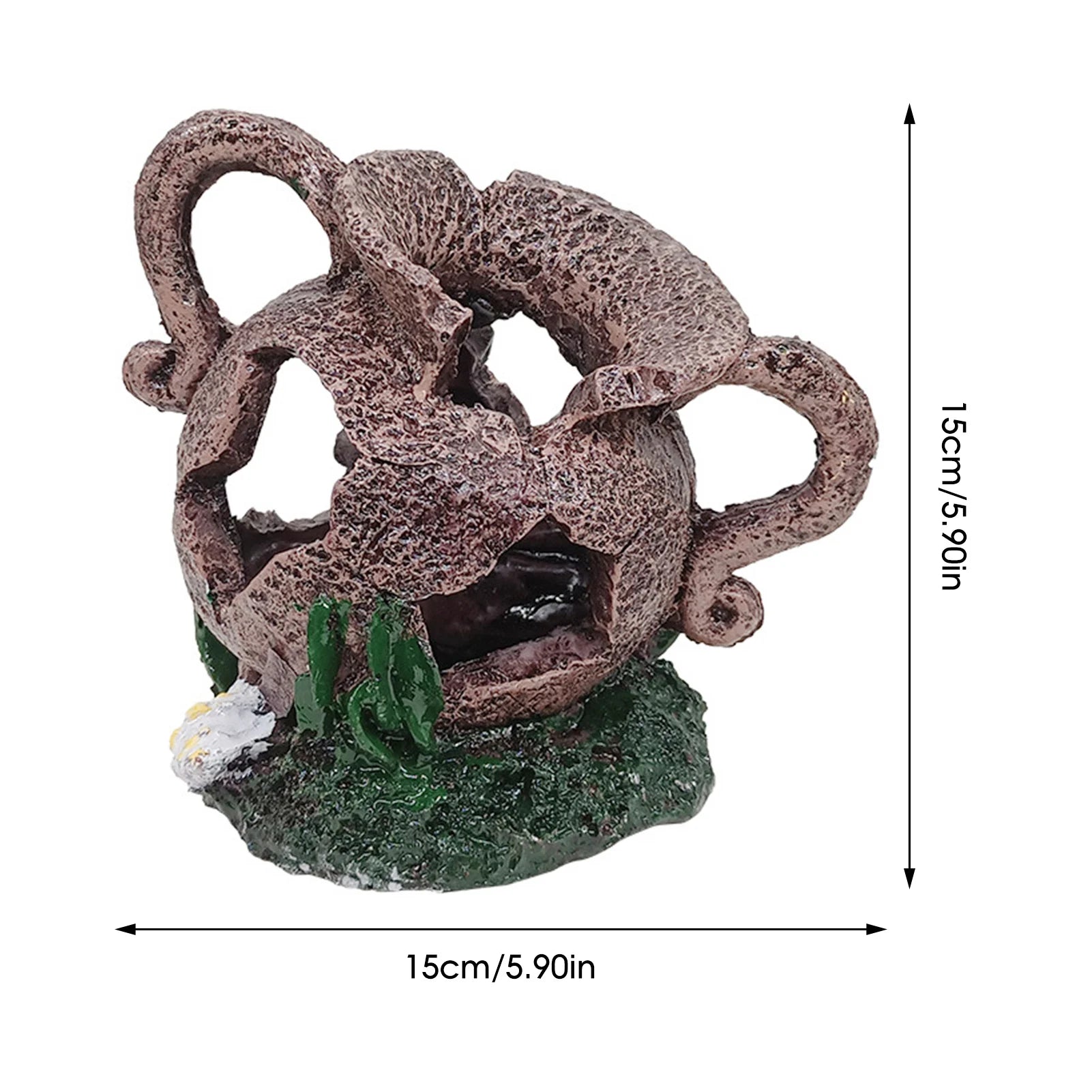 Resin Bridge Fish Tank Landscape Decoration