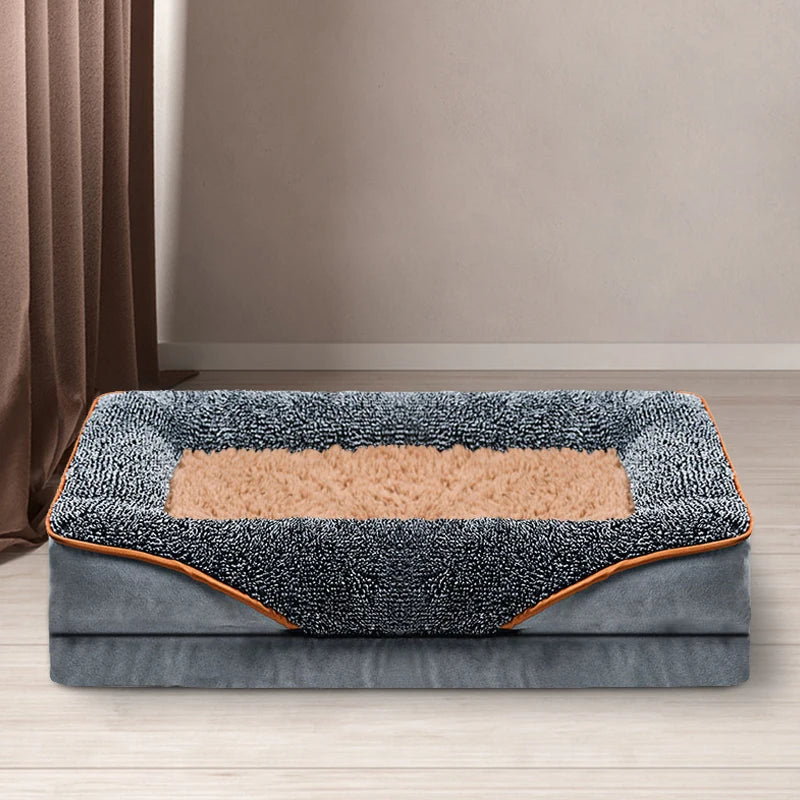 An oversized dog bed removable washable for all seasons