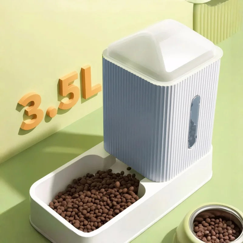 3.5L Large Capacity Automatic Feeder And Water Dispenser