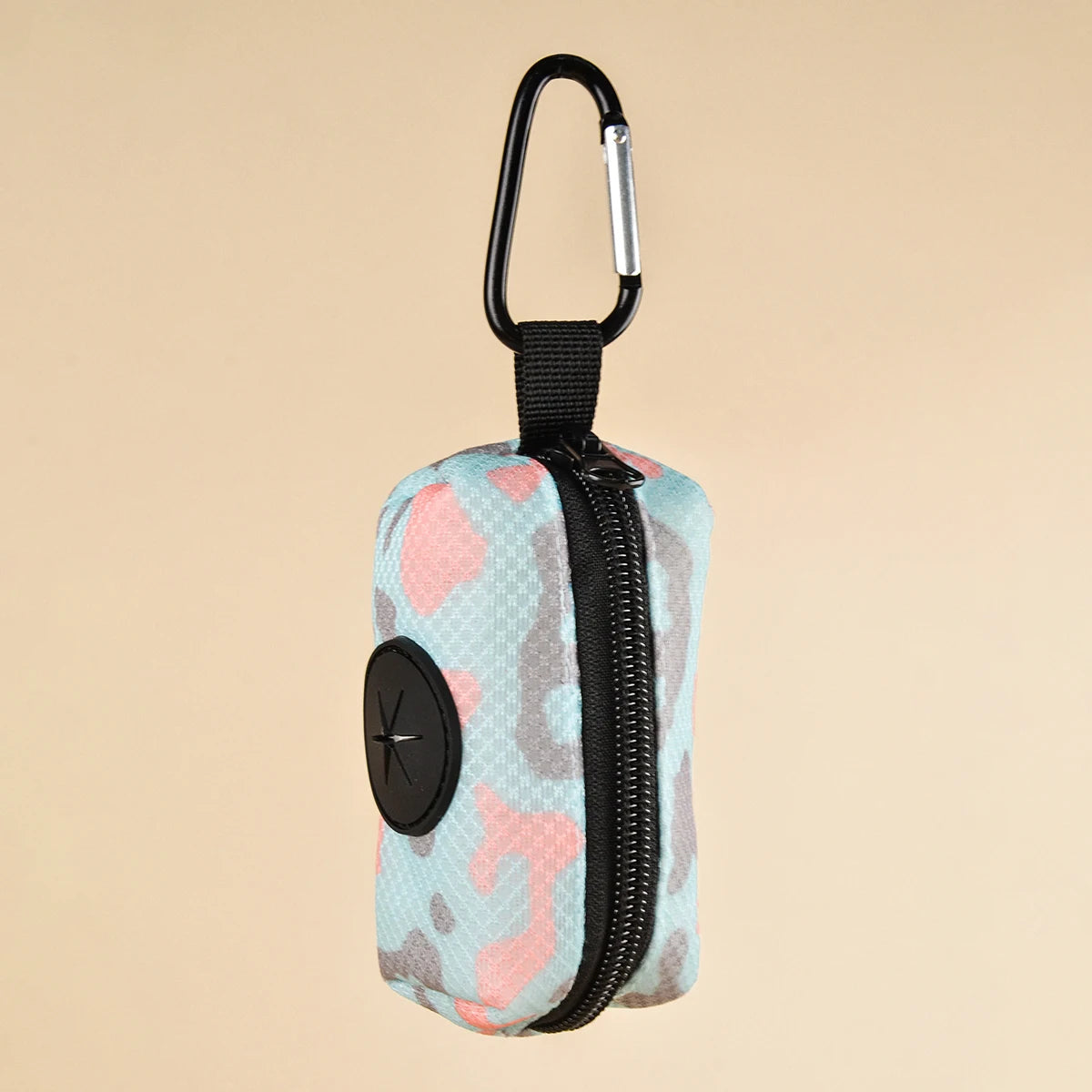 Colorful Design Dog Poop Bag Holder Dispenser with Dog Leash Attachment