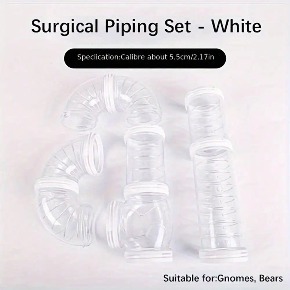 Transparent Small Pet Tunnel Set