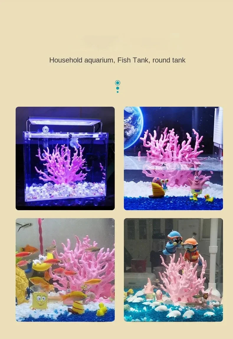Aquarium Simulation Coral Ornament