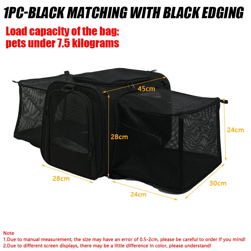 1PC Expandable Pet Carrier Portable Shoulder Bag and Car Carrier