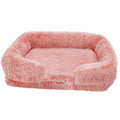 Thick orthopedic dog bed for large dogs - egg sponge, easy to remove and wash, plush cover, durable