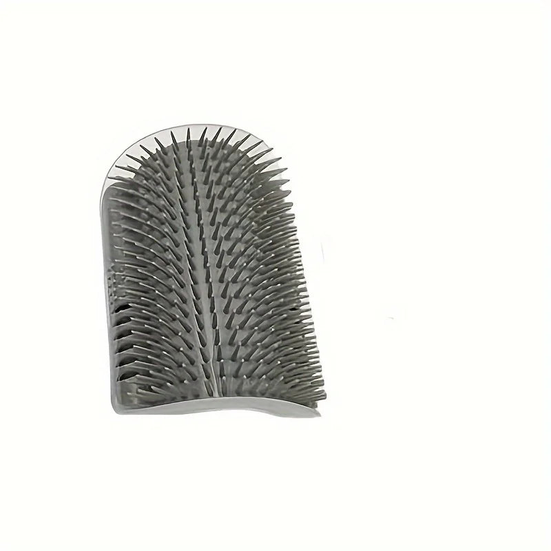 Cat Wall-Mounted Self Groomer with Massage Comb Brush - Perfect for Kitten and Puppy Grooming and Relaxation Wall-Mounted