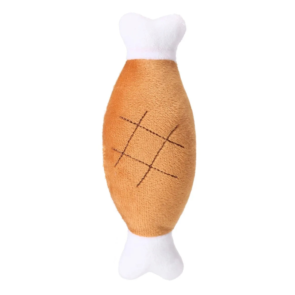 Pet Plush Toy with Squeaker