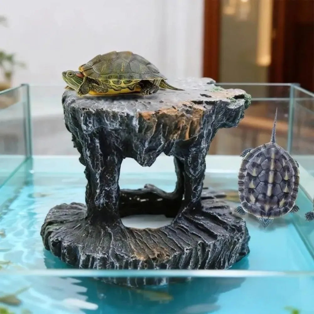 Sturdy Non-Toxic Resin Turtle Basking Platform