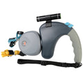 Retractable Adjustable Double Leash with Light