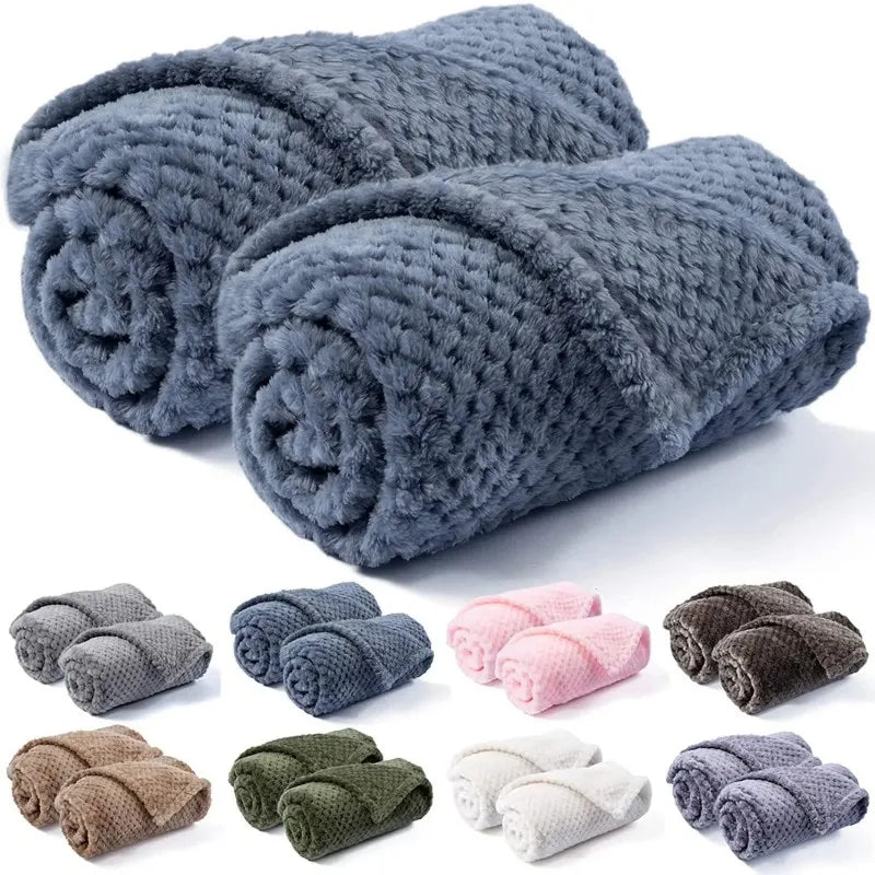 Soft Plush Washable Dog Sleeping Blanket
