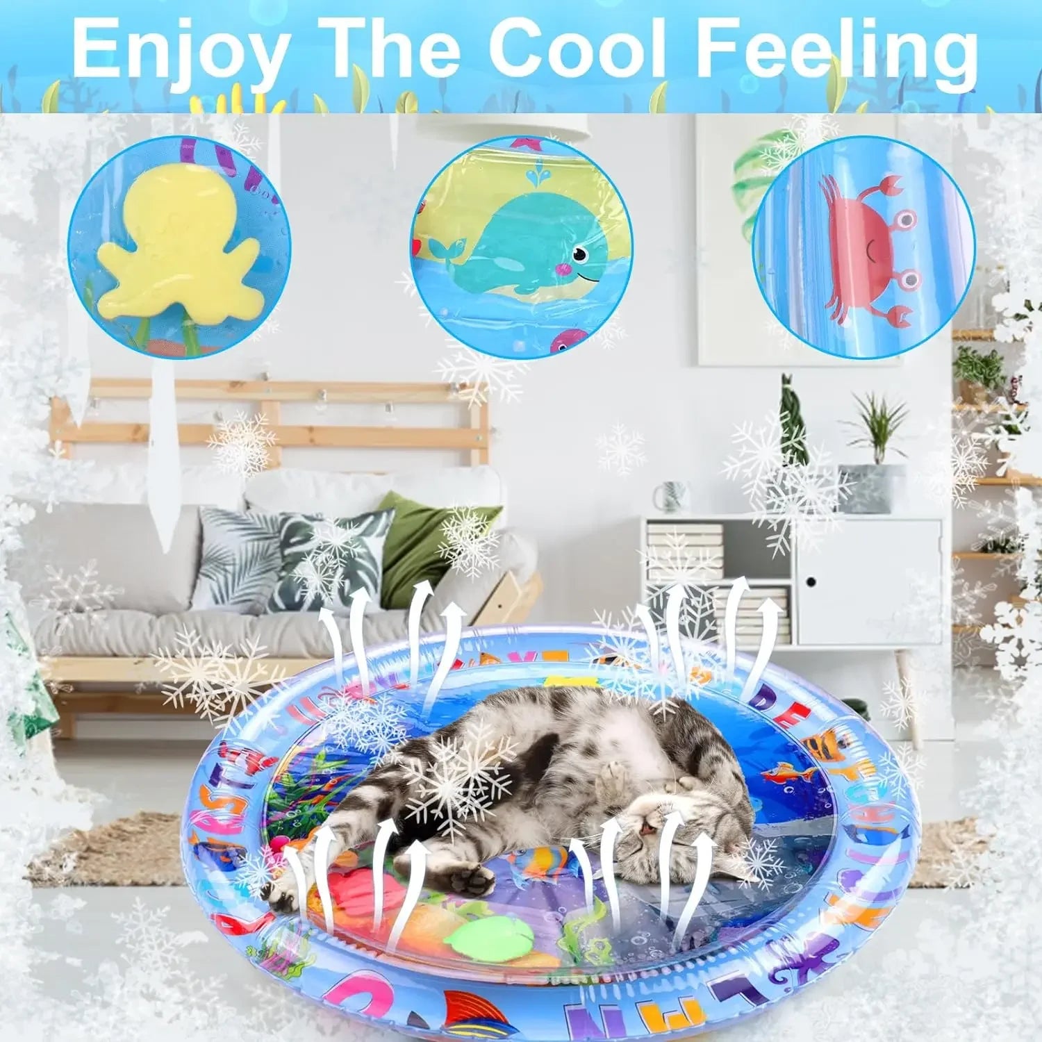 Water Sensory Thickened Inflatable Play Mat