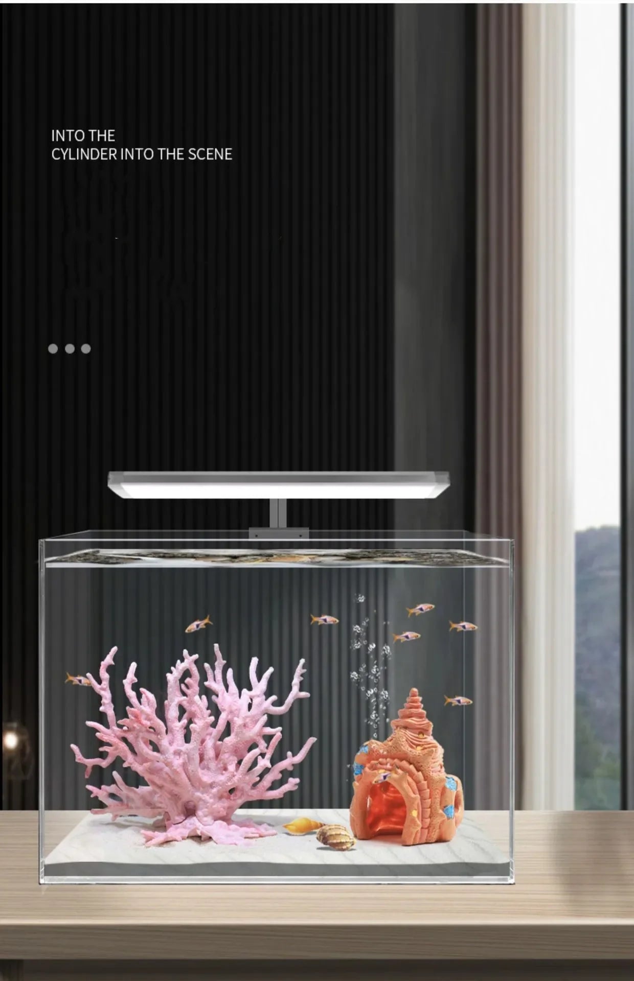 Aquarium Simulation Coral Ornament