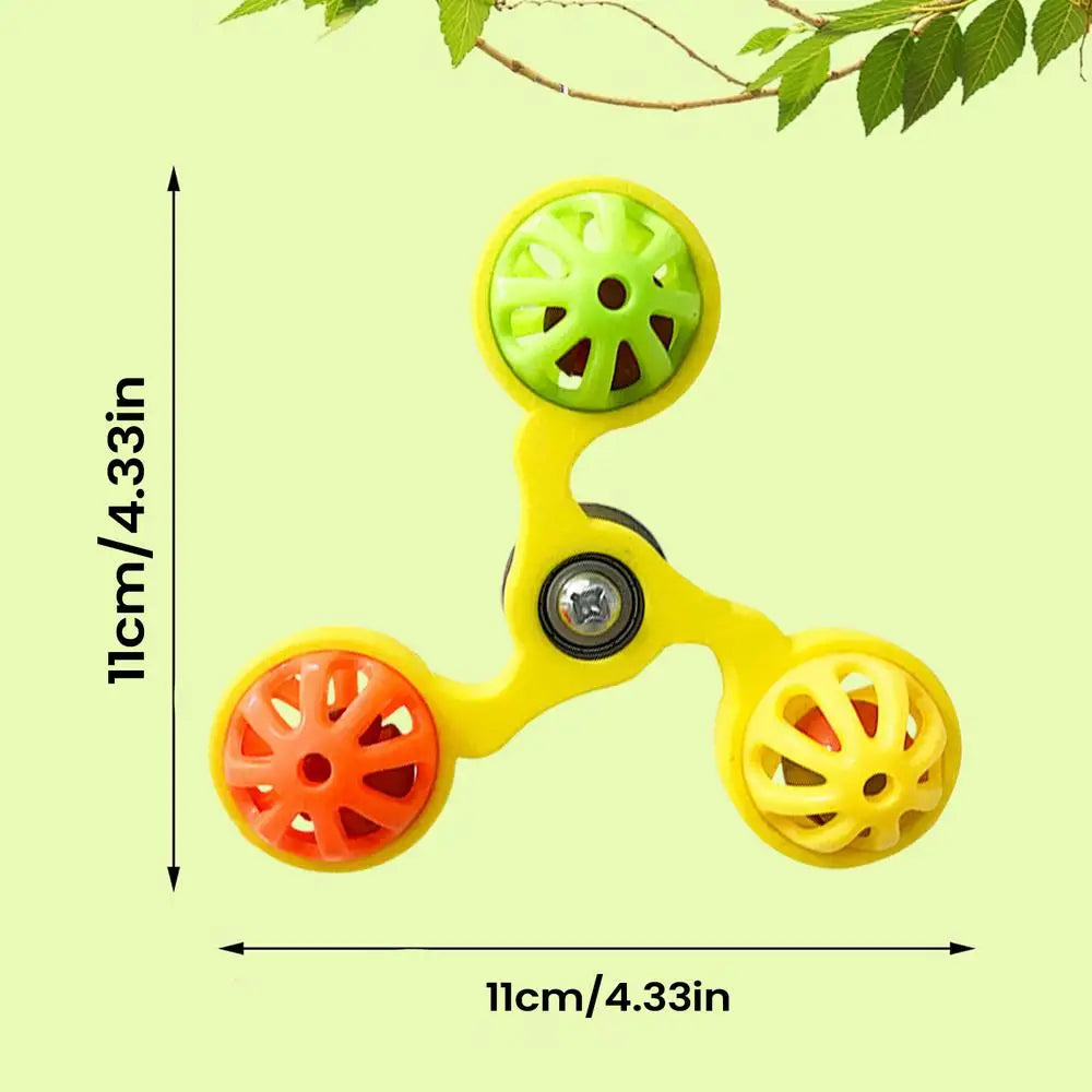 Rotating Windmill Bird Cage Toy For Parrots