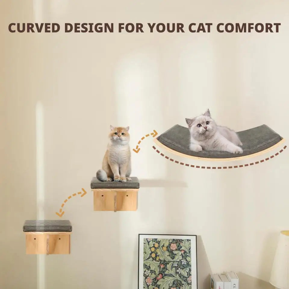 Wall Mounted Shelf Bed with Soft Cushion