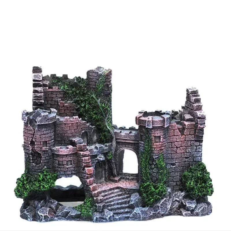 Ancient Castle Decoration For Your Aquarium