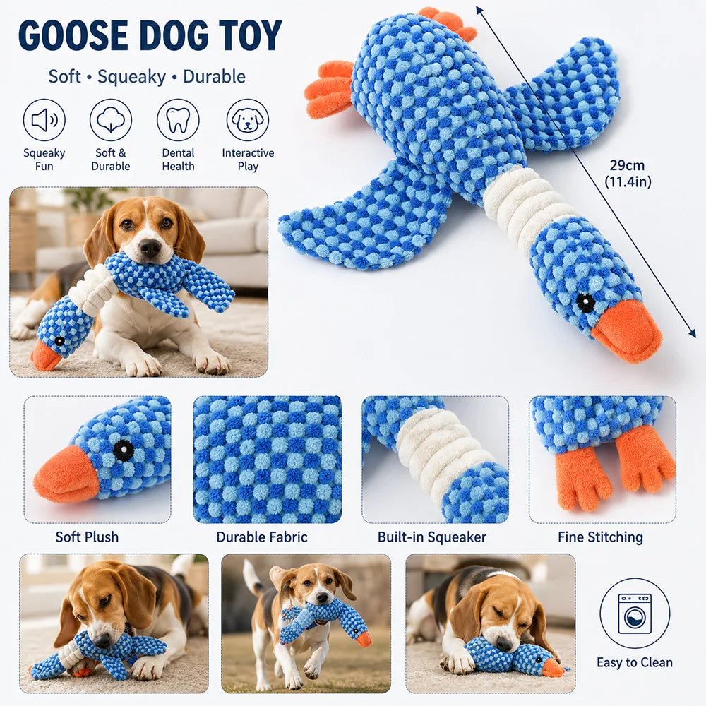 Pet Plush Toy with Squeaker