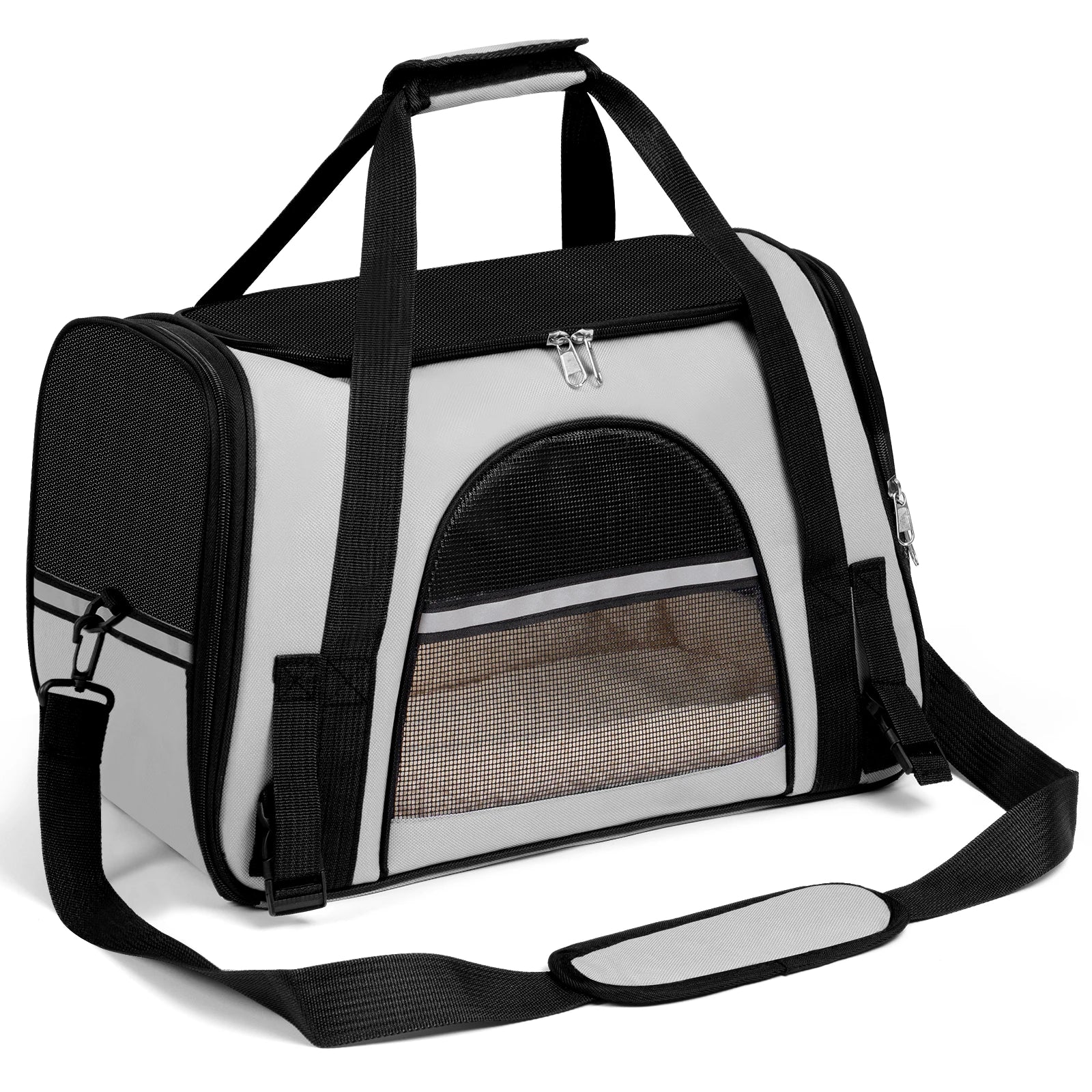 Dog/Cat Carrier for Small, Medium Pet Up to 15Lbs