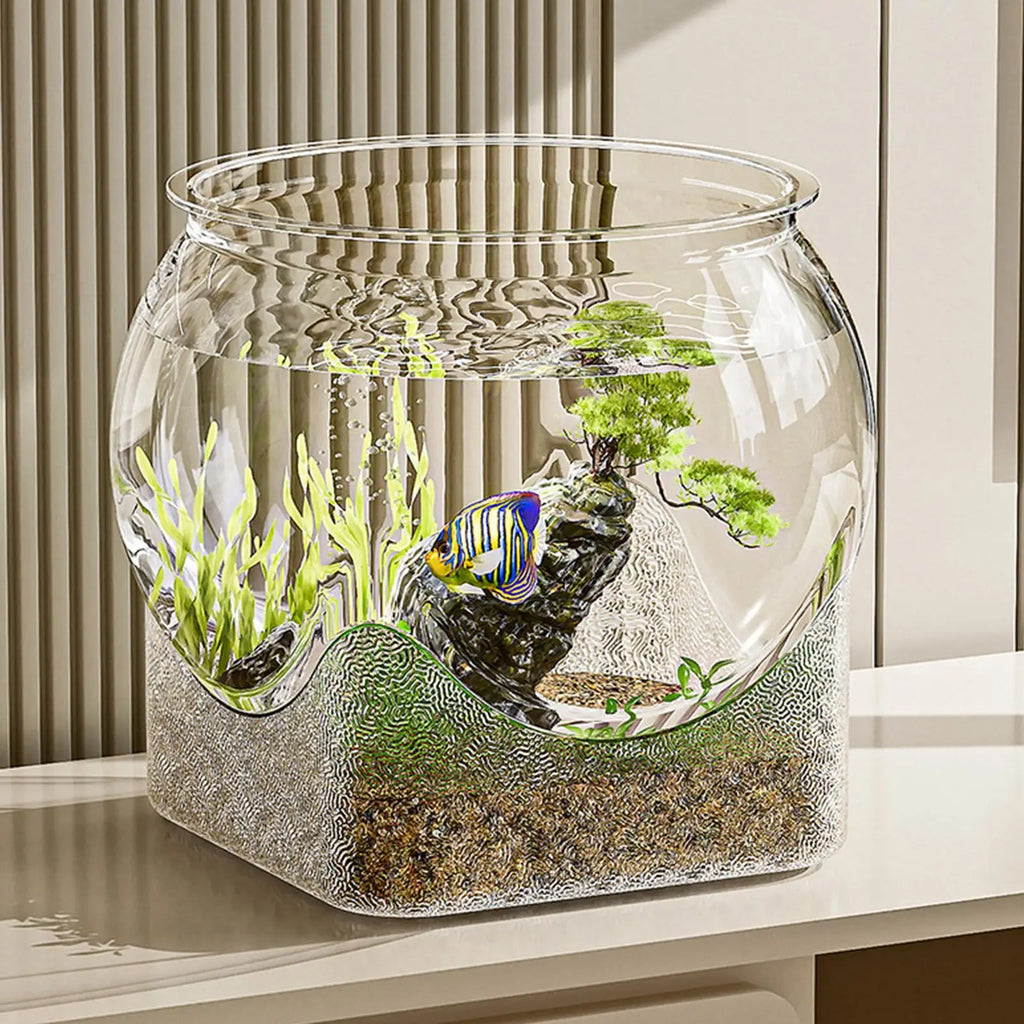 Clear Round Aquarium/Terrarium Container