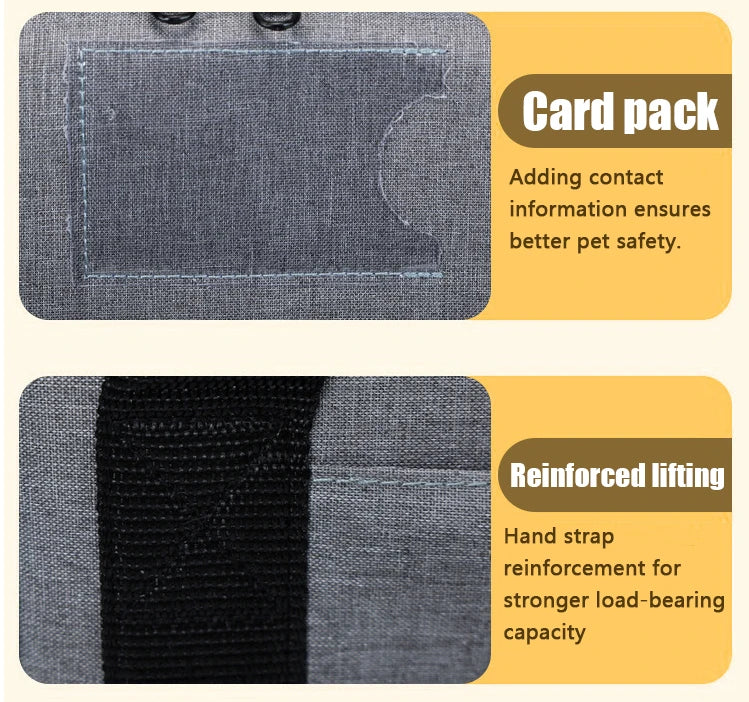 1PC Expandable Pet Carrier Portable Shoulder Bag and Car Carrier