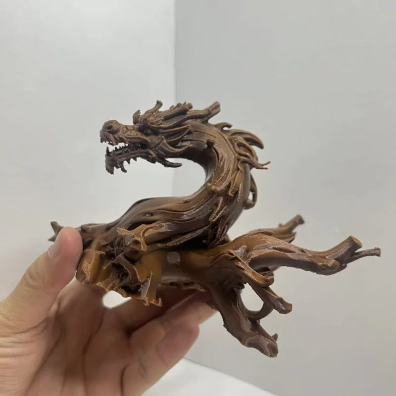 Dragon Shaped Statue for Fish Tank Landscape