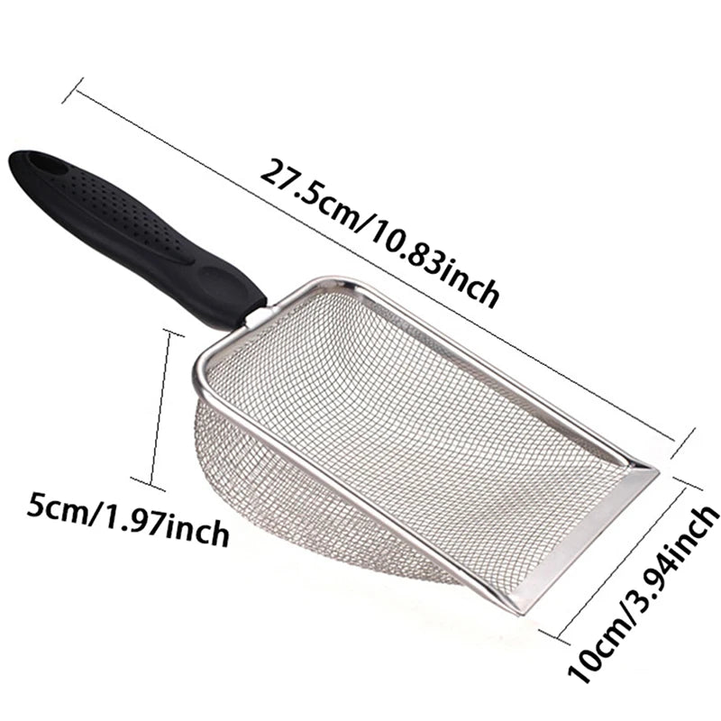 Pet Cleaning Tools - Stainless Steel Tank Shovel Net