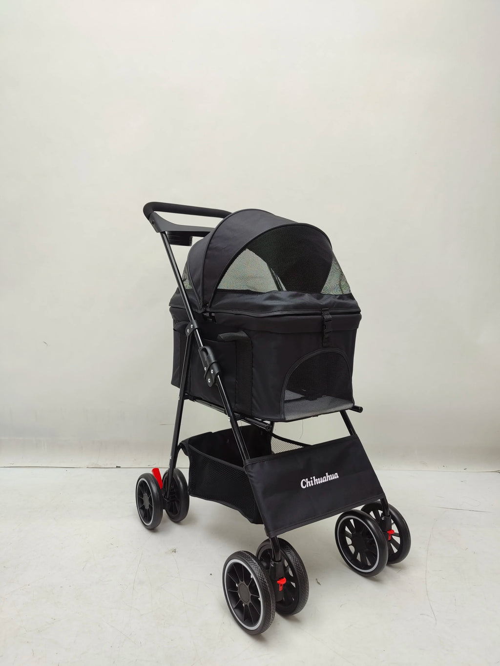 3 in 1 Portable Foldable Pet Stroller for Medium Dogs Cats