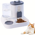 Large-capacity Cat Food and Water Dispenser