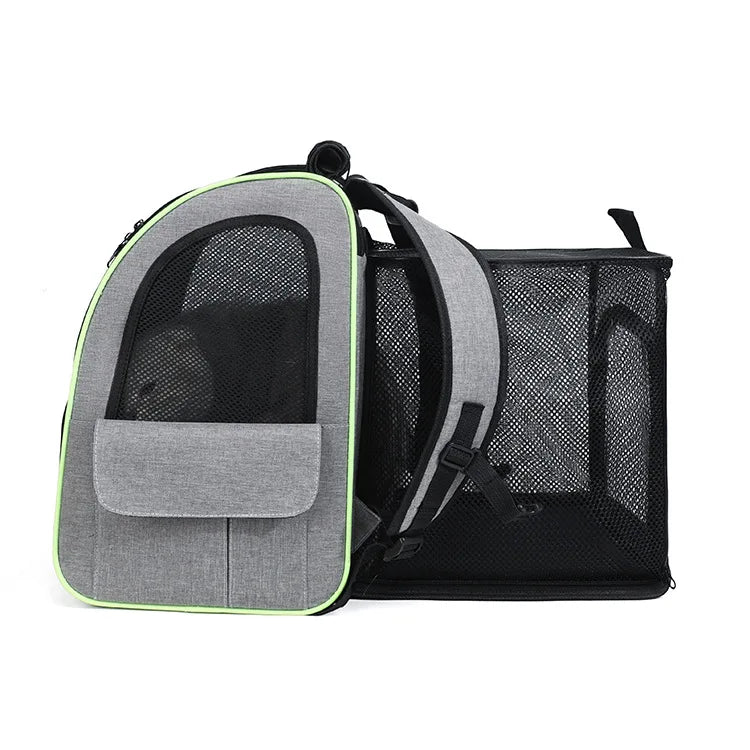 Expandable Large Capacity Pet Carrier Backpack