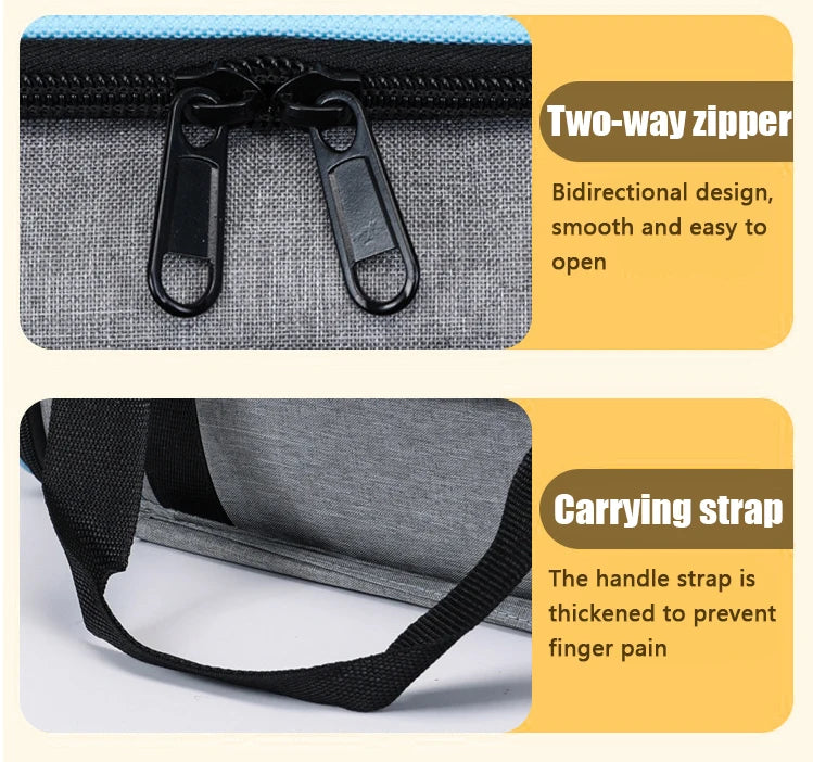 1PC Expandable Pet Carrier Portable Shoulder Bag and Car Carrier