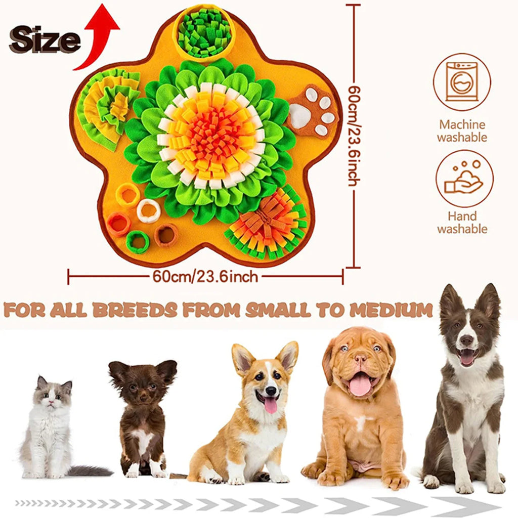 New Pet Sniffing Training Mat Dog