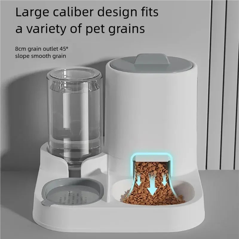 Automatic Large Capacity Gravity Feeder and Water Dispenser