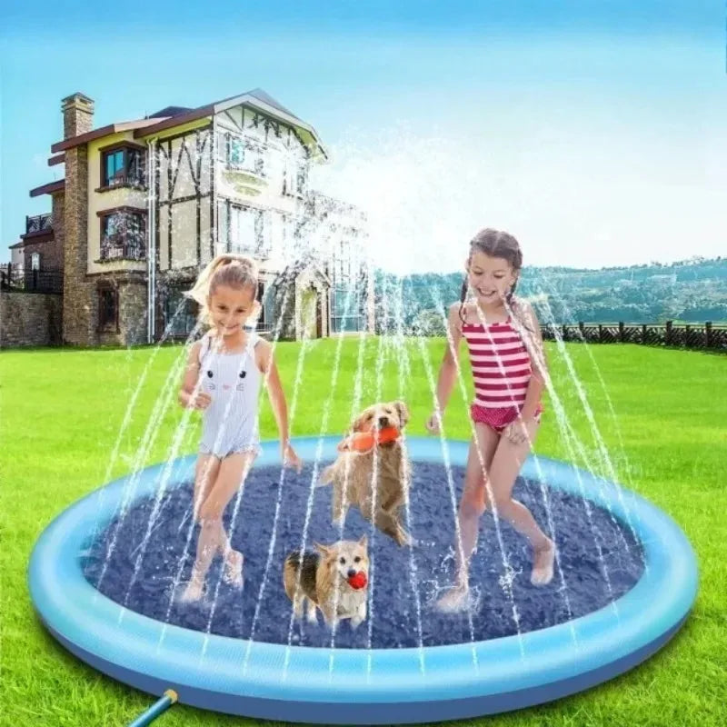 Heavy Duty Inflatable Dog Splash Mat