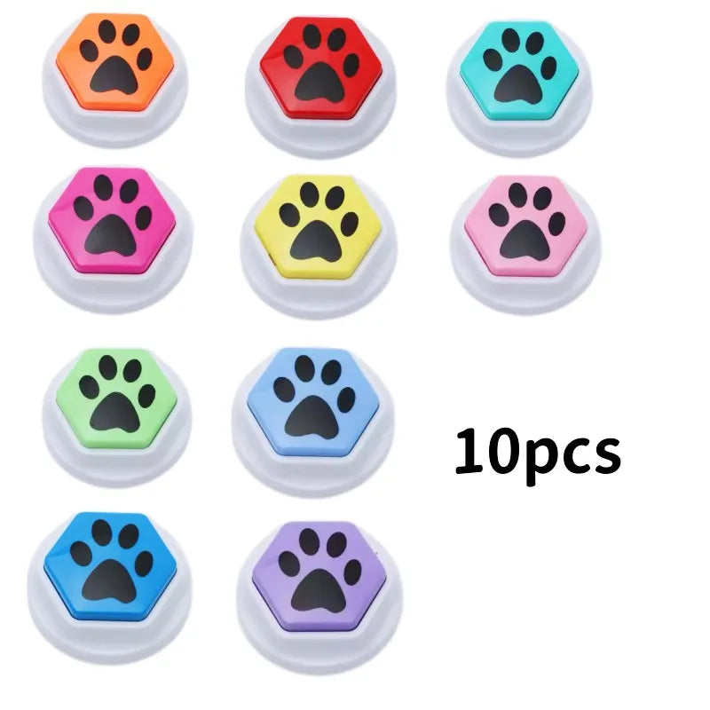 Recordable Talking Sound Button and Interactive Training Tool