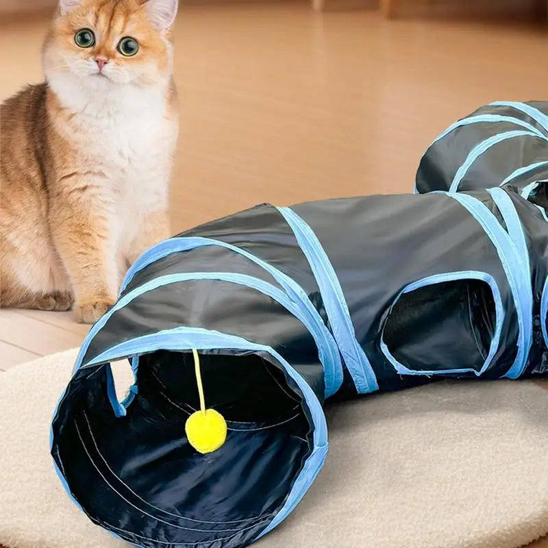 Interactive Play Indoor Tunnel for Cat, Rabbits, Puppy