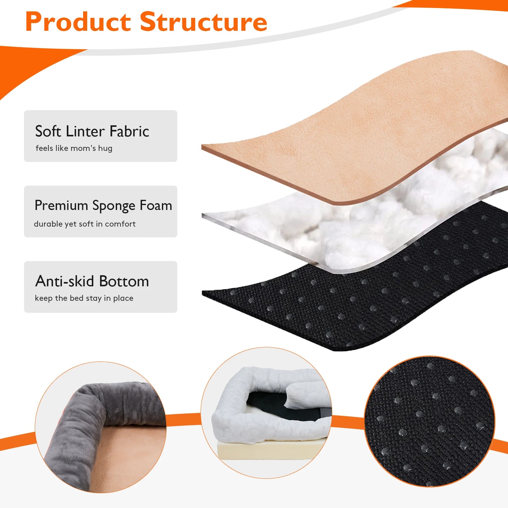 Washable Dog Bed For Large Dogs