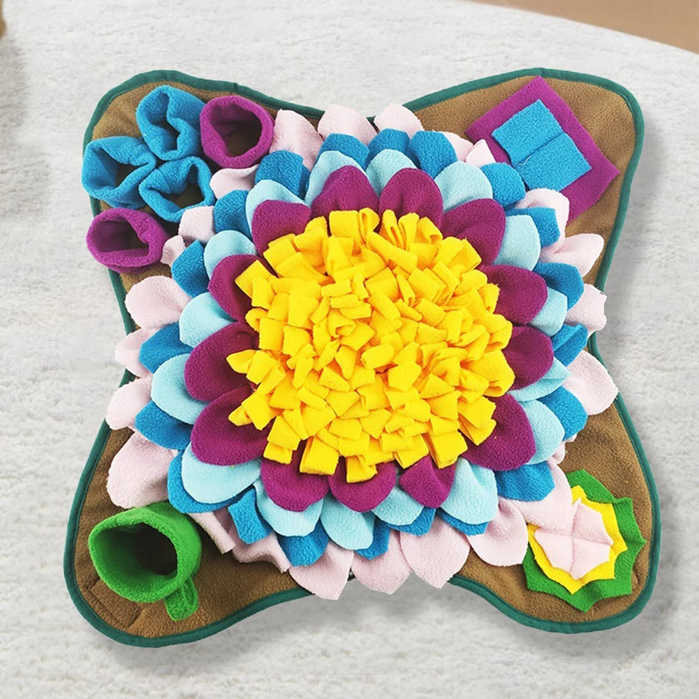 Dog Snuffle Mat  Slow Feeding Bowl Food Dispenser Carpet interesting Dog Toys