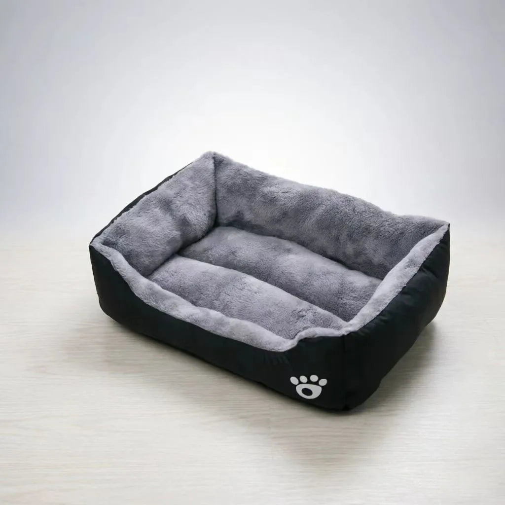 Soft Plush Rectangular Dog Bed