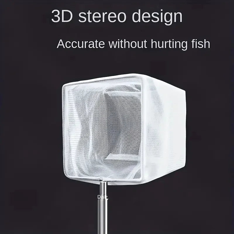 Stainless Steel Handle Square Round Aquarium Net