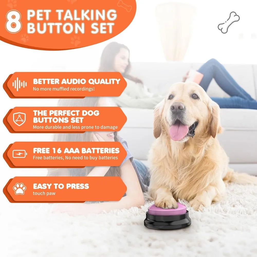 Portable Pet Speaking Buttons