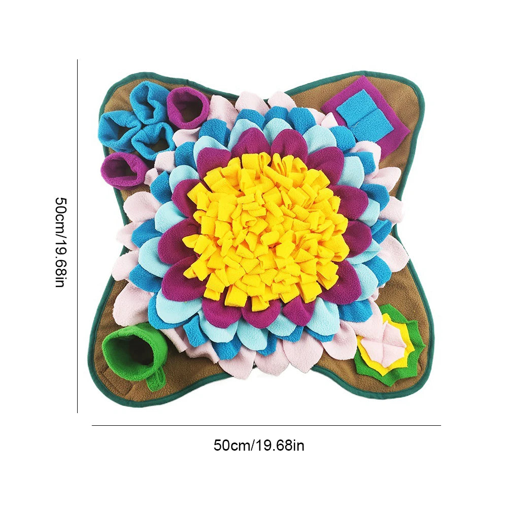 Dog Snuffle Mat  Slow Feeding Bowl Food Dispenser Carpet interesting Dog Toys