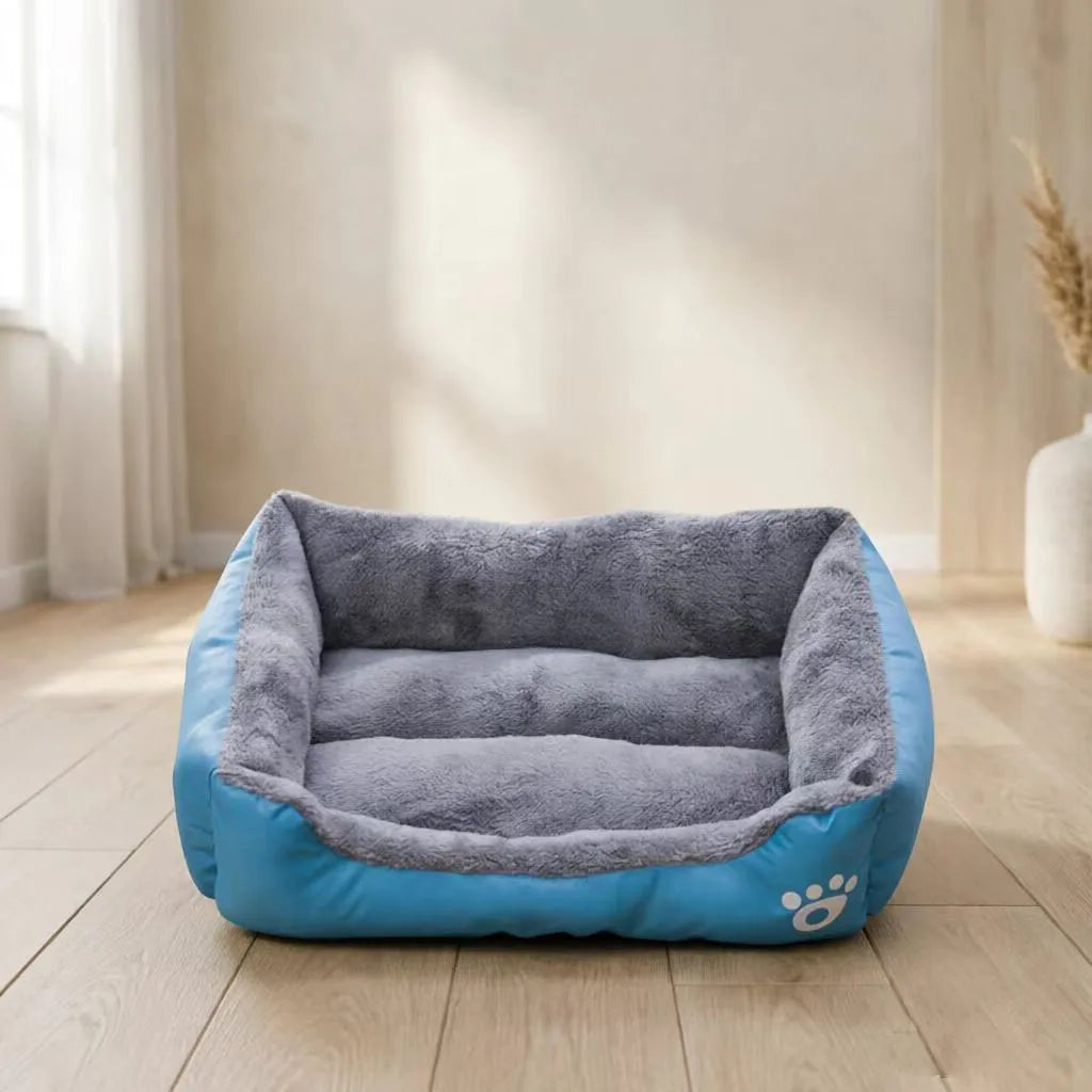Soft Plush Rectangular Dog Bed