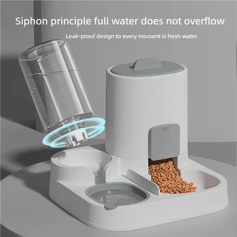Automatic Large Capacity Gravity Feeder and Water Dispenser