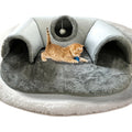 3-in-1 Cat Tunnel Bed with Non-Slip Bottom