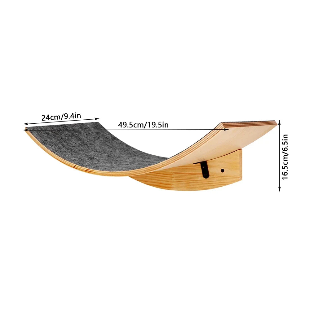 Wall Mounted Shelf Bed with Soft Cushion