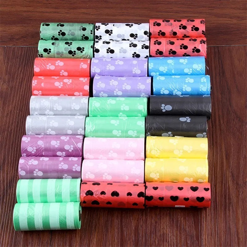 50 100 Rolls Biodegradable Dog Poop Bags