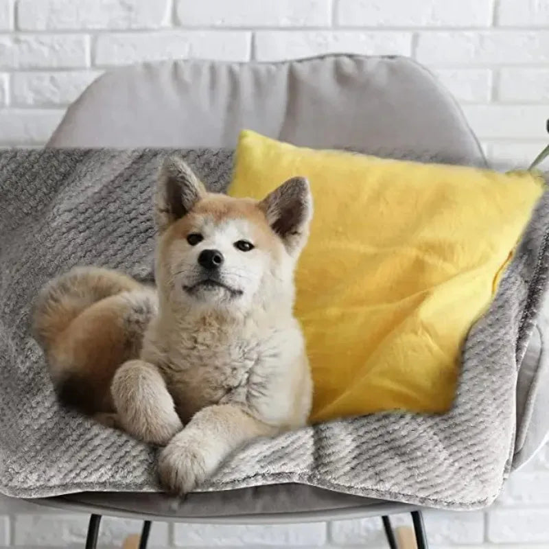 Soft Plush Washable Dog Sleeping Blanket