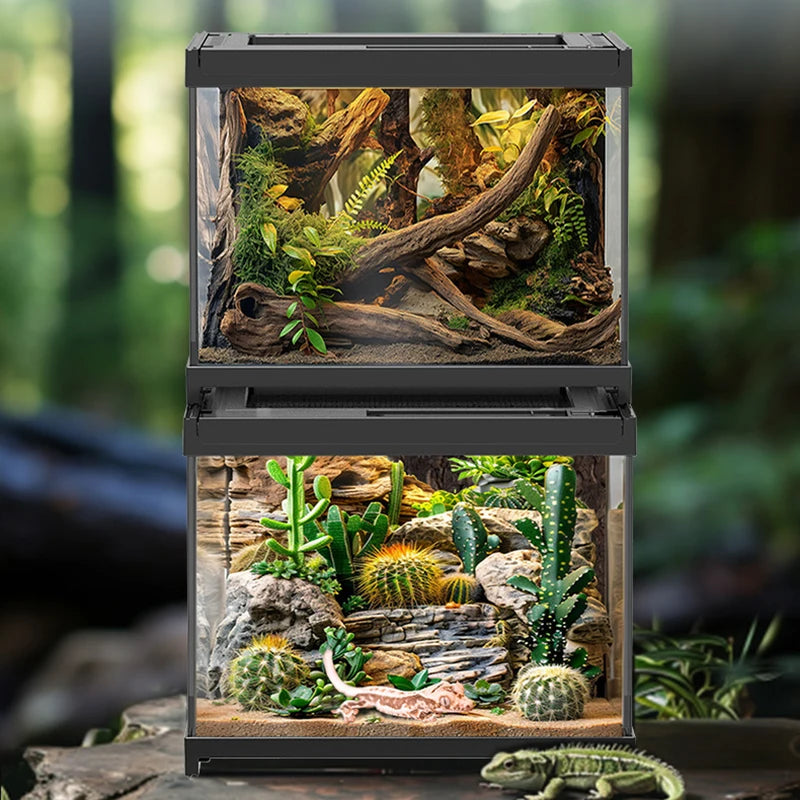 Reptile Terrarium Glass Breeding Box
