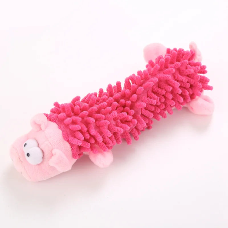 New Plush Squeaky Puppy Chew Toys